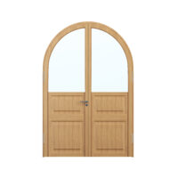 Porte en bois massif EI30 